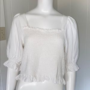 H&M White top